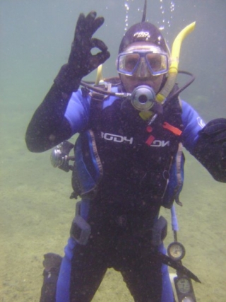 Diversion bajo el agua